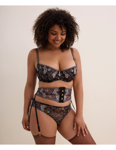 Serre-Taille, Midnight Opéra - Persian Blue, Aubade 7D52-PEBL
