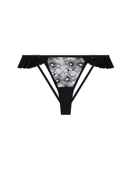 Mini-panty, Boite à Désir - Dare I Kiss You, Aubade P020B-7-BLAK