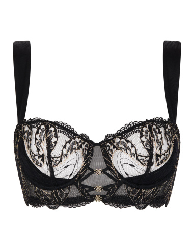 Bustier, Splendor Of Senses - Hypnotic Black, Aubade 7E36-HYBL