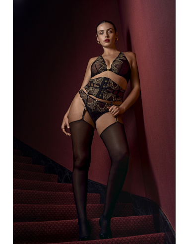 Serre-Taille, Splendor Of Senses - Hypnotic Black, Aubade 7E52-HYBL
