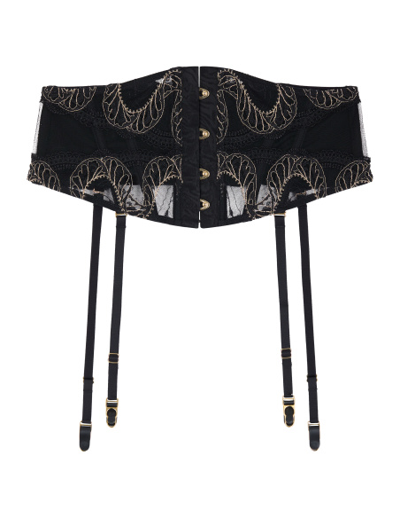 Serre-Taille, Splendor Of Senses - Hypnotic Black, Aubade 7E52-HYBL
