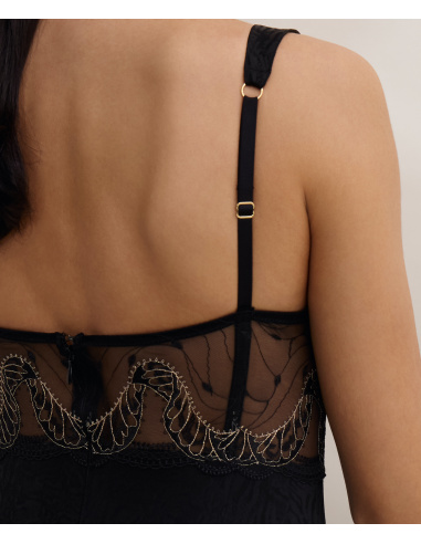 Robe, Splendor Of Senses - Hypnotic Black, Aubade 7E63-HYBL