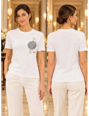Tee-Shirt Manches Courtes, Negozi, Max Mara MMLNEGOZI-001