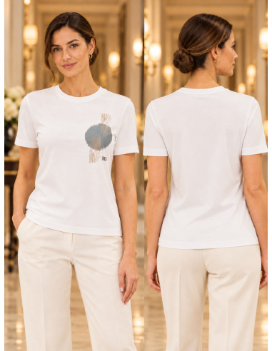 Tee-Shirt Manches Courtes, Negozi, Max Mara MMLNEGOZI-001