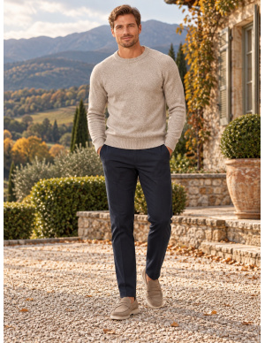 Crewneck Sweater 100% Cachemire, Estheme WOM7310H-2602