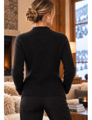 Brushed Alpaca Cardigan, Oscalito 7668-020 2