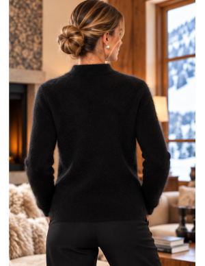 Pull Manches Longue Alpaga Brosse, Oscalito 7666-020 2
