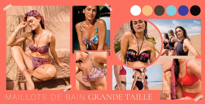 MAILLOTS DE BAIN GRANDE TAILLE