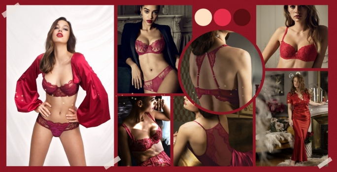 L'ICONIQUE LINGERIE ROUGE